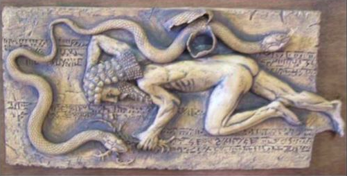 Snake steals immortality plant. gilgamesh roots revealed