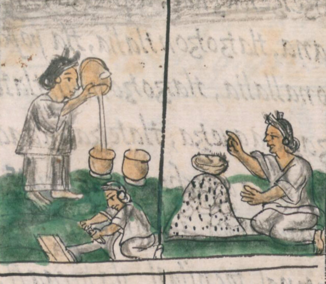 Aztec people making chocolate vanilla roots revealed podcast