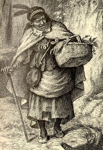 Tituba, first person to confess to witchcraft during the Salem witch trials of 1692